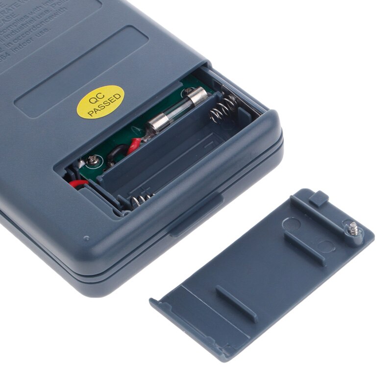 Xb866 mini auto rækkevidde lcd voltmeter tester værktøj ac / dc lomme digitalt multimeter