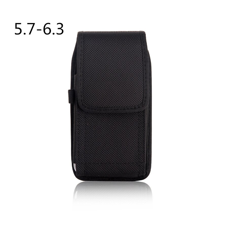 praktisch Taille Tasche 5,2-6,3 zoll für iphone für Samsung für xiaomi huawei Haken Schleife Halfter Beutel Gürtel taille Tasche Abdeckung fallen: 5.7-6.3 zoll
