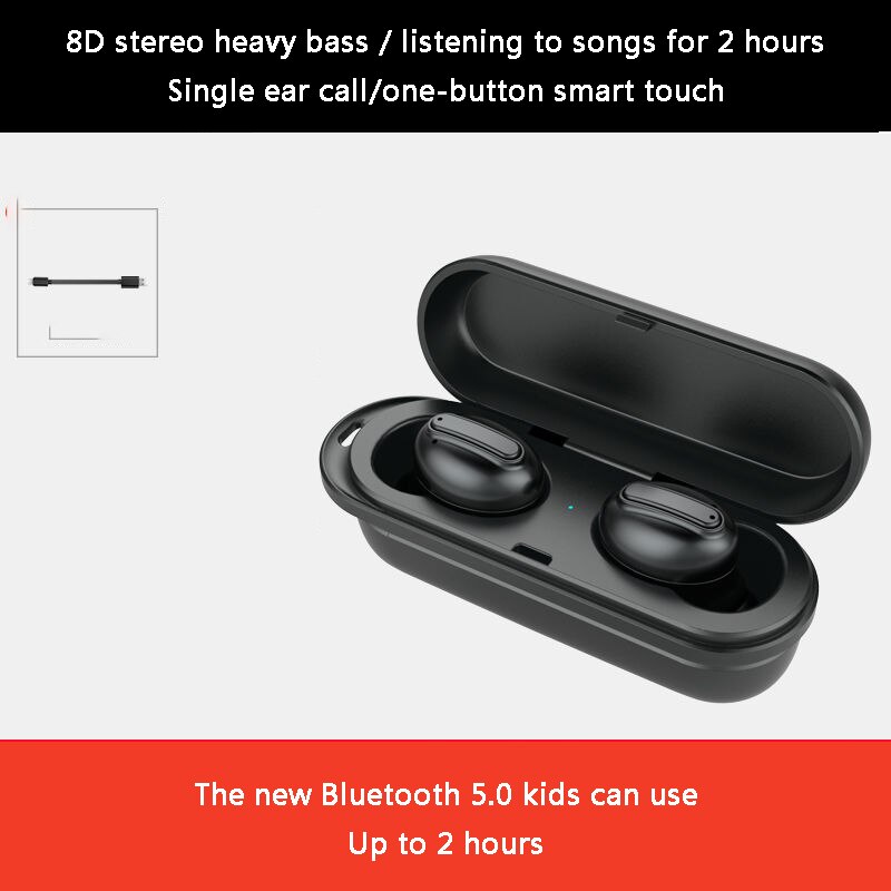 Bluetooth 5.0 TWS Wireless Earbuds - IPX7 Waterproof, Noise Cancelling, 3-Hour Playtime, With Charging Case 13 thumbnail image