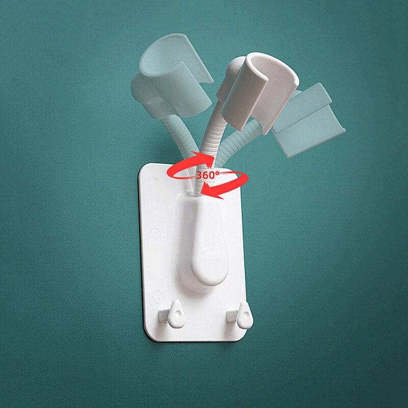 1PC Universal Shower Head Hook Adjustable Hand Shower Holder Shower Riser Rail Rack Bathroom Shower Holder Storage Accessories