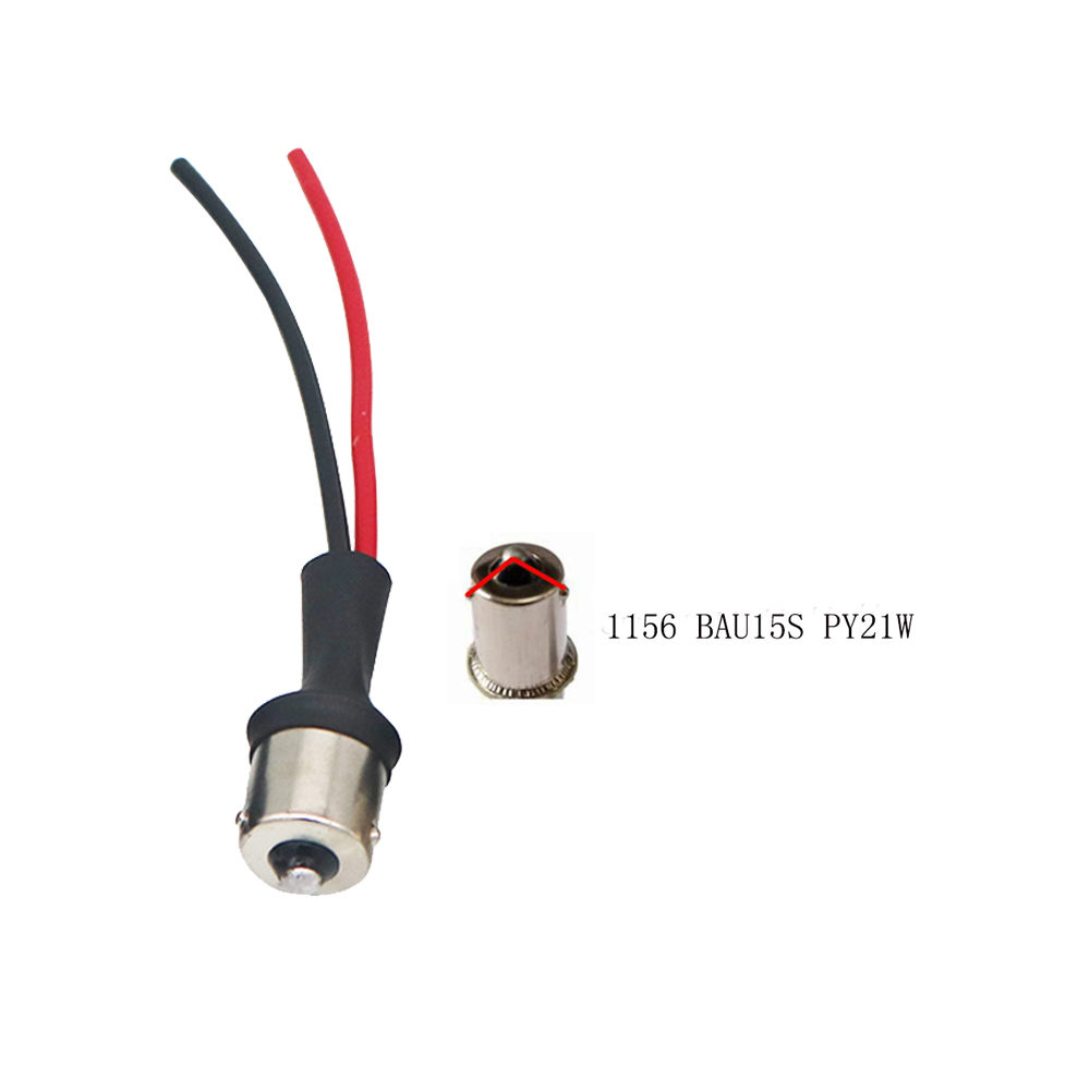 1Pece 1156 1157 Bau15 S 7440 7443 3156 3157 Socket Connector Mannelijke Adapter Voor Auto Led Licht Diy Kabelboom: Deep Blue