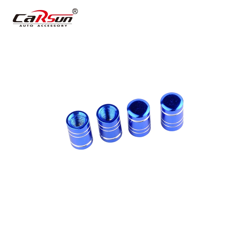 CARSUN Valve Caps Car Accessories Tapones Rueda Tire Bouchon De Valvula Coche Accesorios Para Auto Tire Cap Valve Pneu Voiture