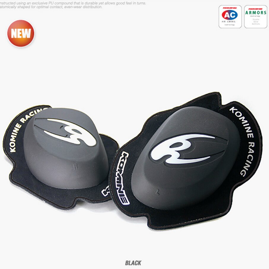 Komine de la motocicleta rodillera protección SK-652 pie protector de la rodilla almohadillas anti-Caída de slider protectores de rodilla
