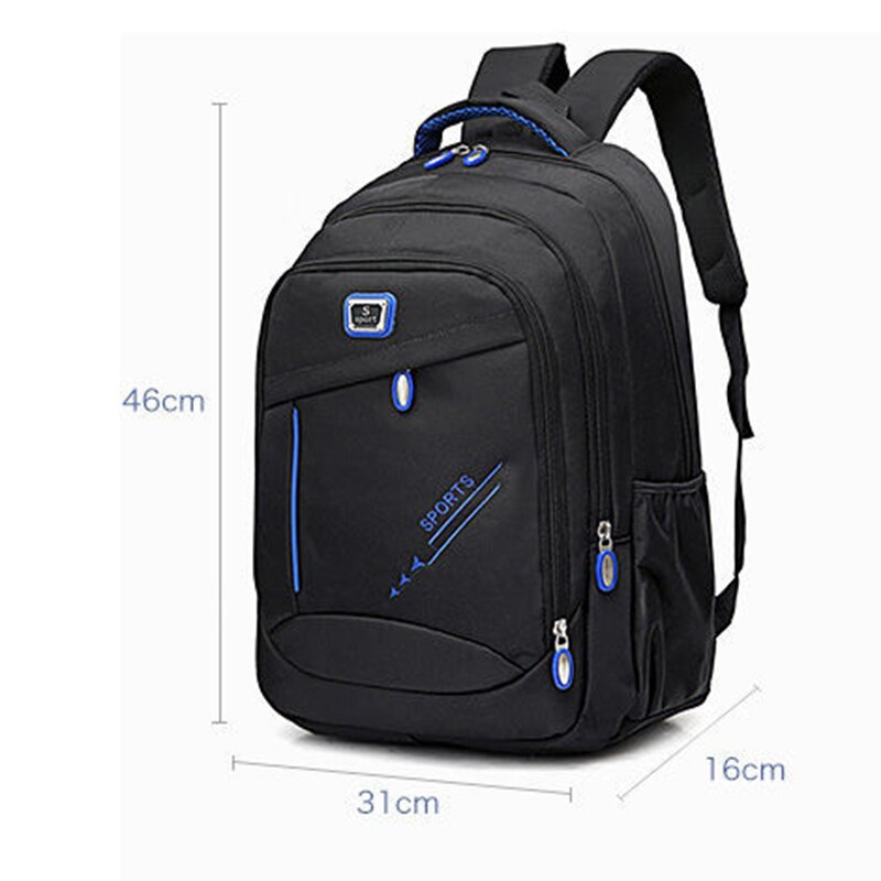 Waterproof Men&#39;s Backpack Oxford Cloth Material Multifunctional Large Capacity Casaul Outdoor Travel Business Student Bag