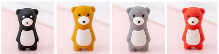 Cartoon Dier Gum Alpaca Beer Bee Hond Gum Kids Gum Als School Prijs: Bear