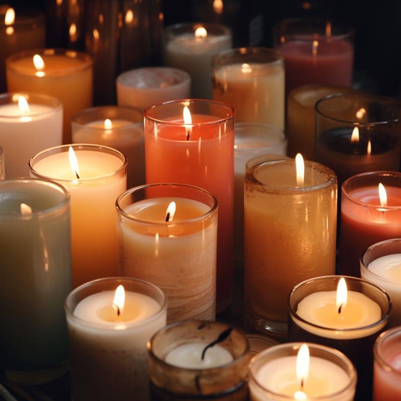 Ensemble de mèches de bougies en coton ciré, 50/100 pièces, noyau de cire sans fumée, bricolage, noyau de cire de soja tissé, lampe à Kerosene, fournitures de fabrication de bougies