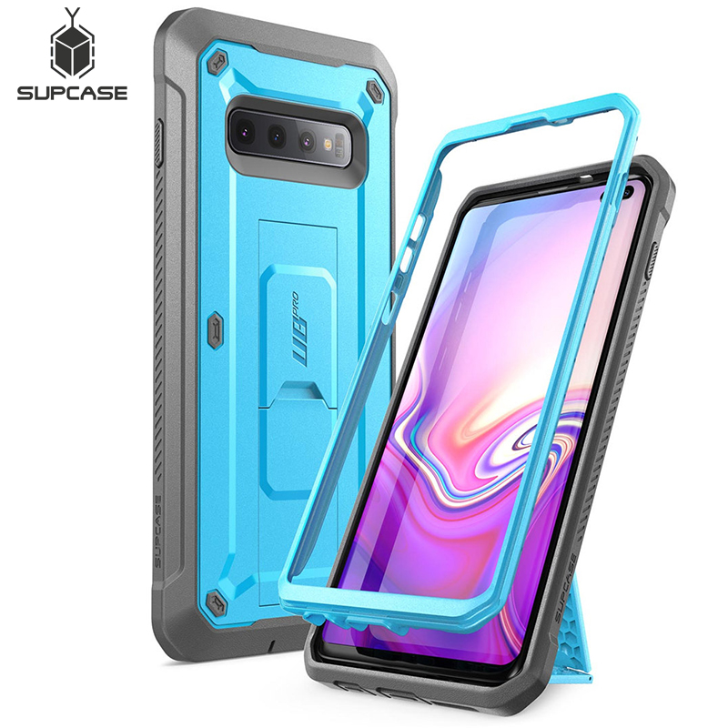 Supcase Voor Samsung Galaxy S10 Plus Case 6.4 "Ub Pro Full-Body Robuuste Holster Kickstand Cover Zonder Ingebouwde screen Protector