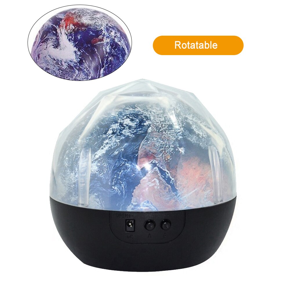 LED Projector Star Moon G-alaxy Night Light For Children Kids Room Sky Rotating Bedroom Decor Nursery Nightlight Baby Lamp: type5