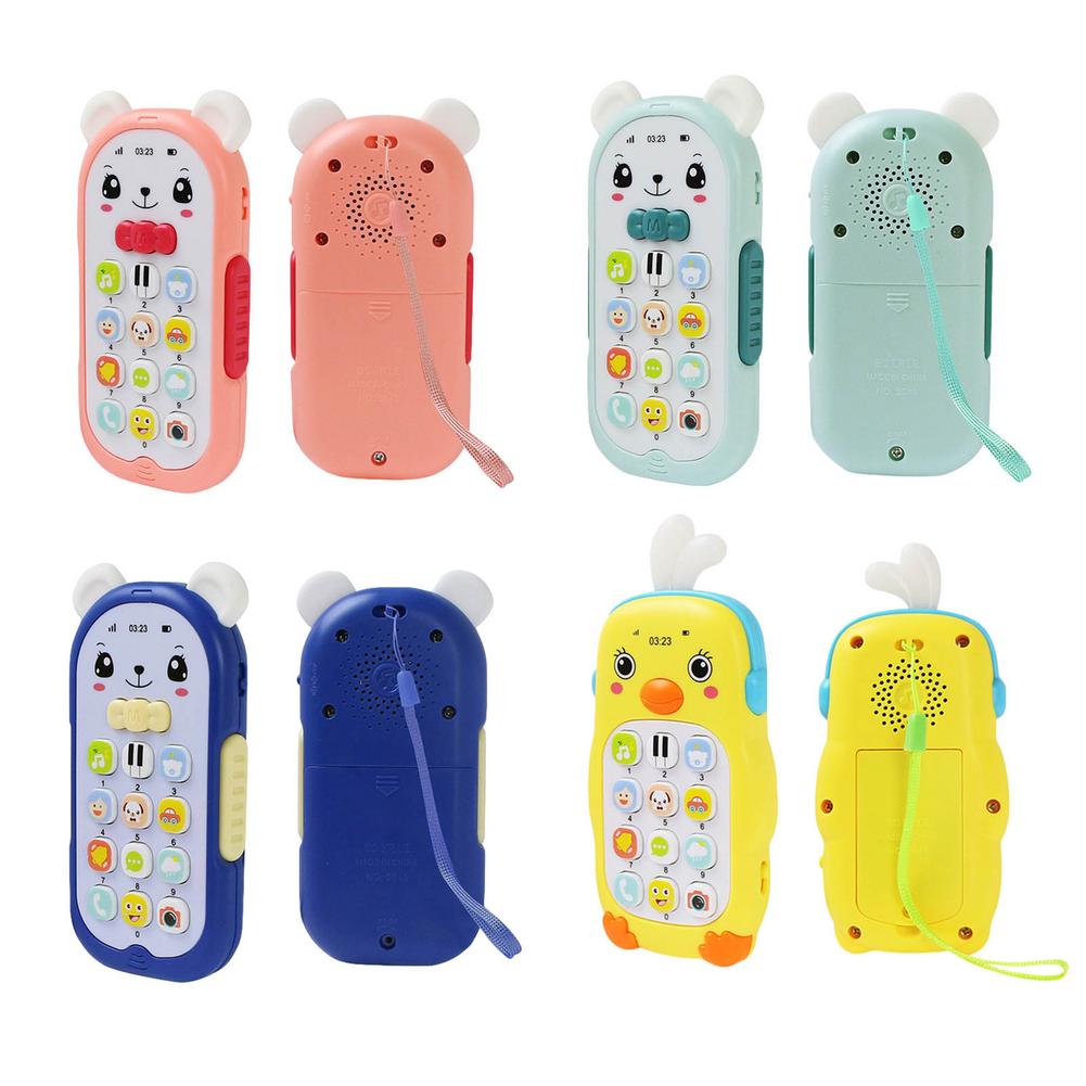 Baby Mobiele Telefoon Speelgoed Telefoon Muziek Sound Machine Voor Voor Kids Baby Vroege Educatief Mobiele Telefoon Elektronische Speelgoed