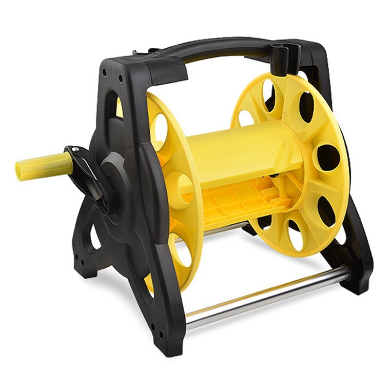 Garden Hose Reel Cart Water Hose Holder for Outside Storage Reel with Wheels for Yard Lawn Farm Patio Holds: Default Title