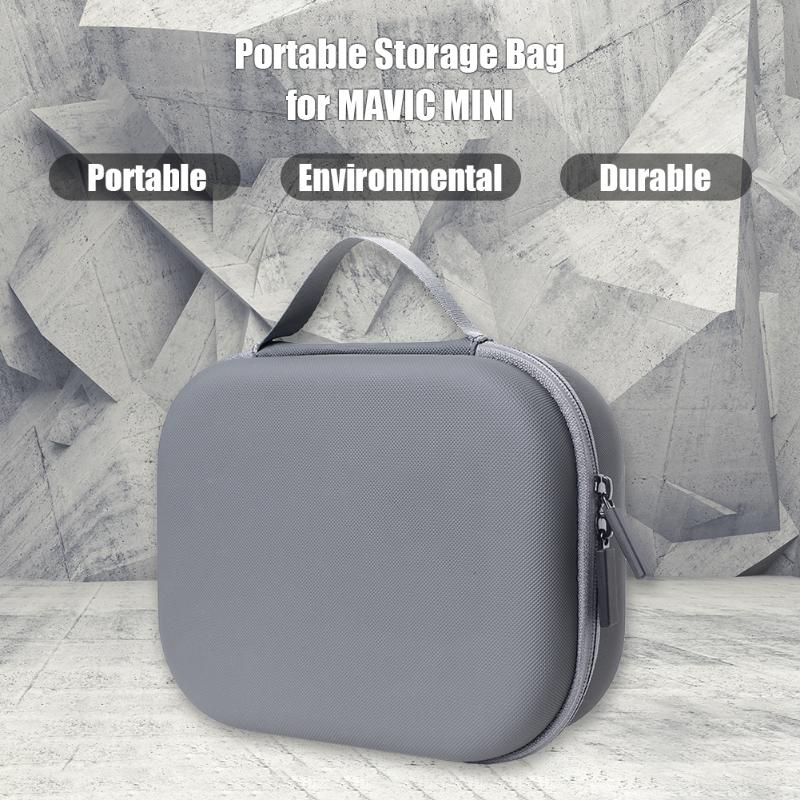 Anti-choque portátil estojo de transporte excelente artesanato bem durabilidade bolsa recipiente caixa para dji mavic mini drone