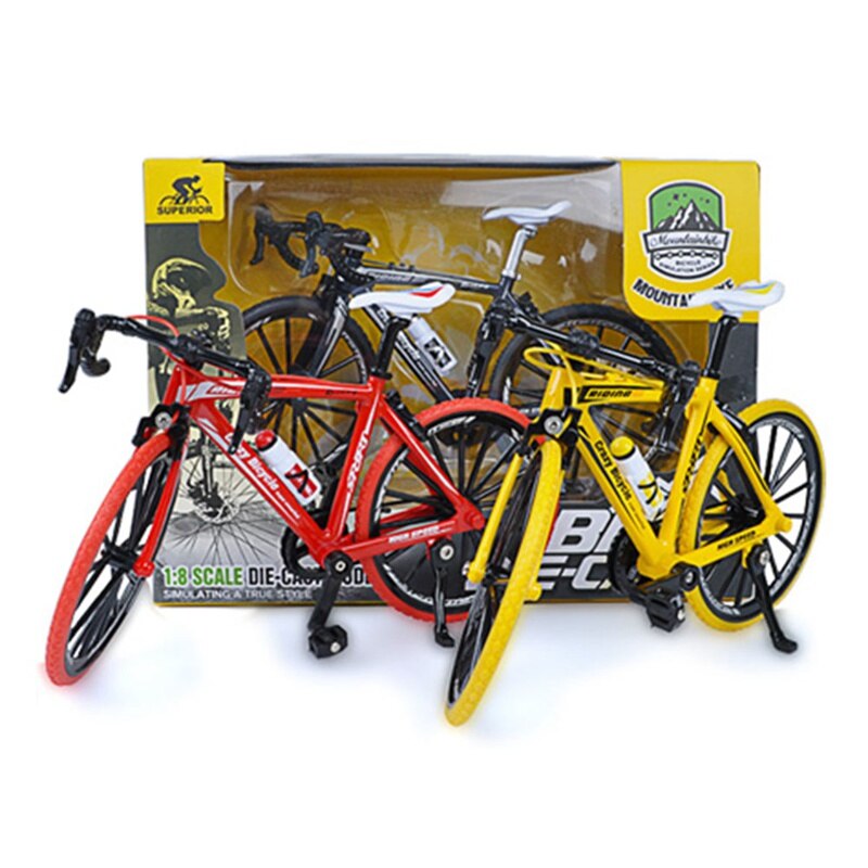 Mini Finger Fahrrad Spielzeug Nette Mountainbikes Fahrrad Modell Fahrrad Technik Dekor Ausgezeichnete Fahrrad Spielzeug für freundlicher