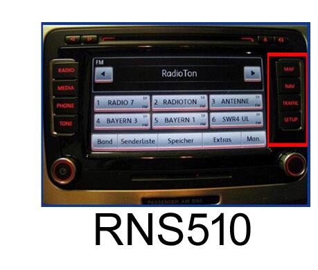 Rgbs box adapter eftermarked bagfra kamera cvbs / av til rgb converter adapter til vw volkswagen rcd 510 rns 510 rns 315: Rns 510 rgb-adapter