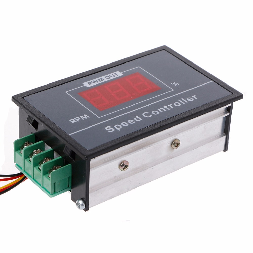 PWM DC Motor Speed Controller 0-100 Digitale Display Traploze Snelheidsregeling 1AA700381