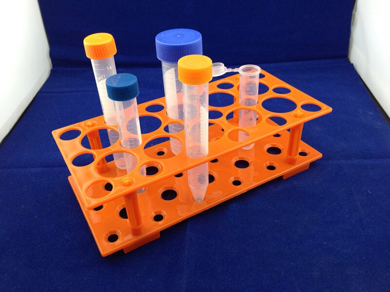 plastic detachable dual purpose 10/15/50ml centrifuge tube rack 17mm 30mm test tub stand