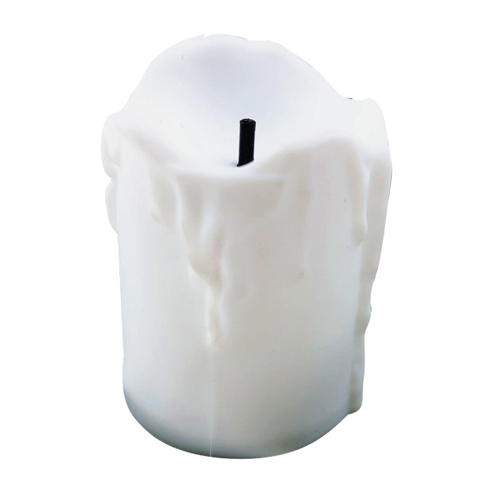 12Pcs/lot White Flameless LED Tealight Candles /Wedding/Christmas Party Decoration Battery Operated Candles No box: White