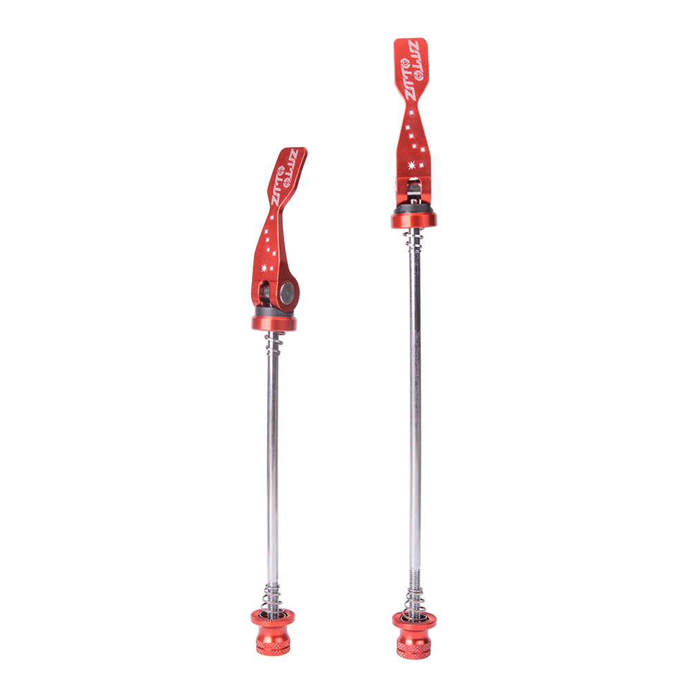 ZTTO Bicycle QR Skewer Ultralight Axle QR MTB Road Bike Quick Release Skewer lever Front Wheel 100 Rear 135 Cycling Hub parts