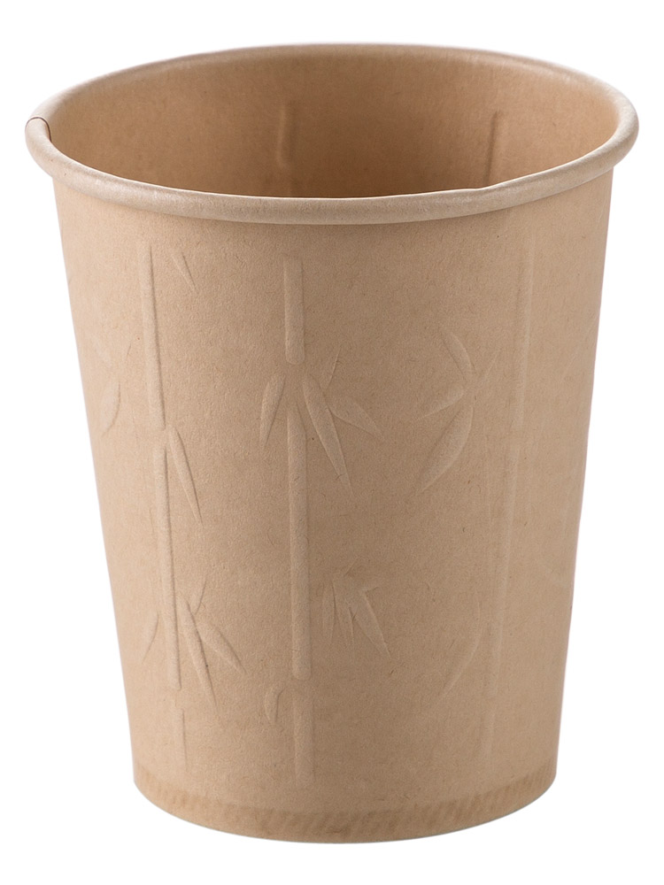 40 Stks/pak Bamboevezel Huishoudelijke Papier Cups Wegwerp Koffie Kopje Thee Cup Feestartikelen