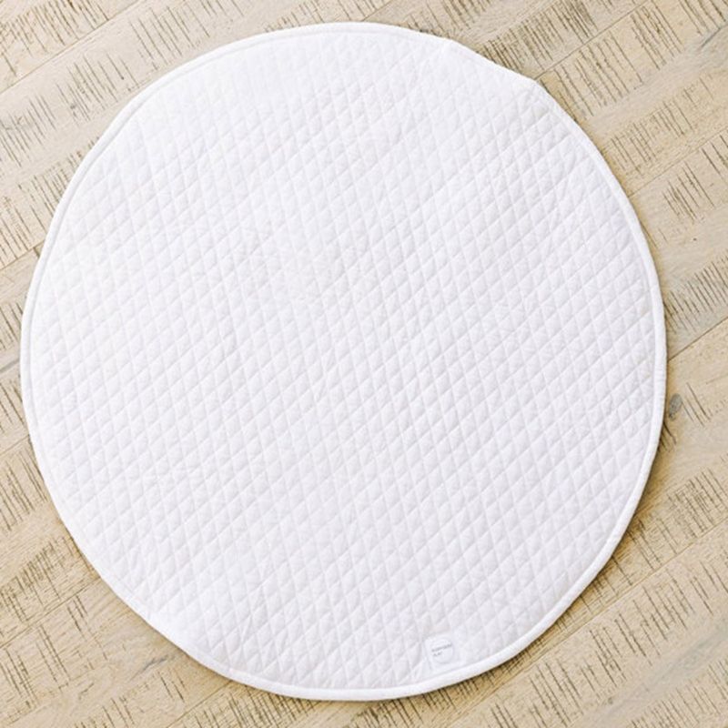 Alfombra nórdica para jugar a bebés recién nacidos, alfombrilla suave para gatear, alfombras de juegos para niños y niñas, alfombra redonda para el suelo, decoración Interior de la habitación de los niños