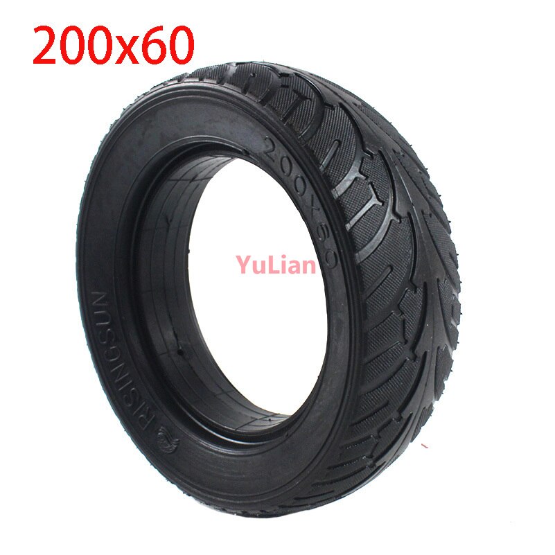 8 inch pneumatic tire 200x60 electric scooter solid tire explosion-proof tire hollow stab-proof tire 200*60