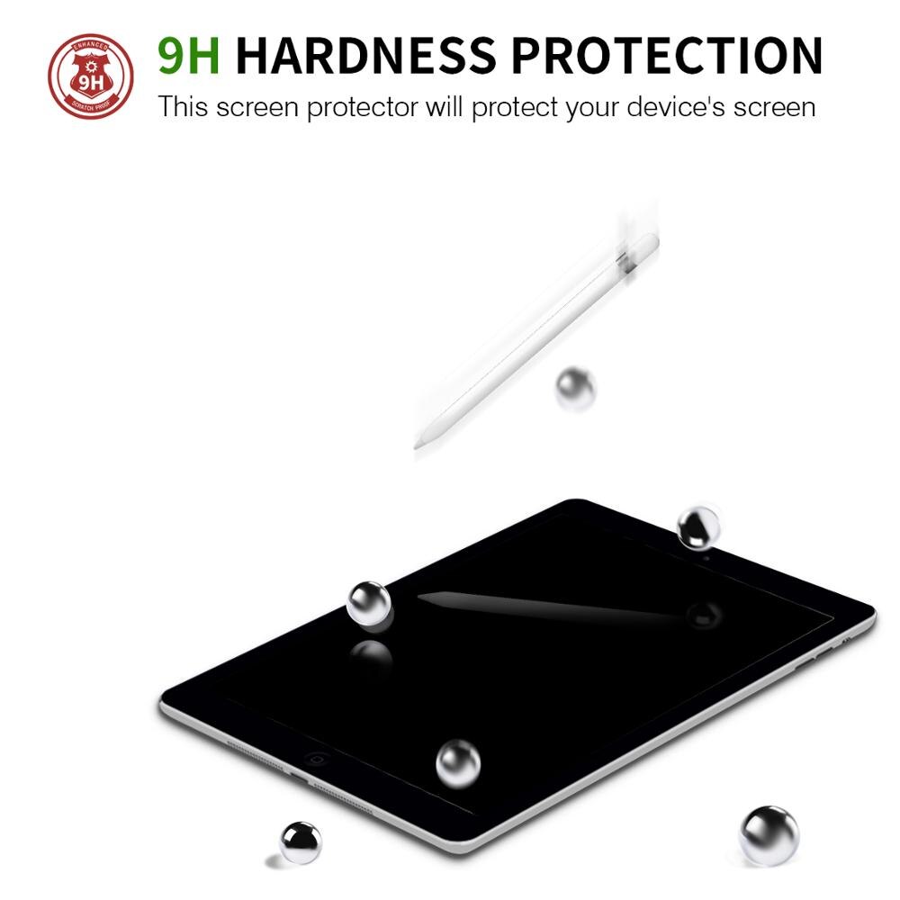 Film de Protection d&#39;écran en verre trempé, pour iPad 7e/8e génération, Apple iPad 10.2