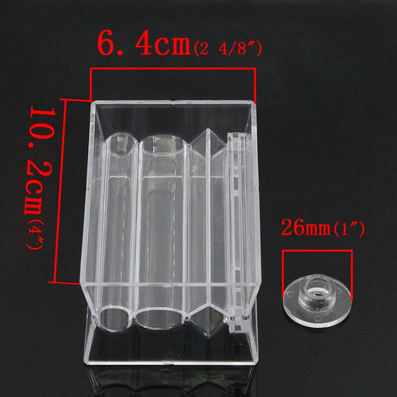 Plastic Rectangular Transparent Bead Box Bead Roller For Jewelry Making Perfect Polymer Clay Beads Rectangle Transparent