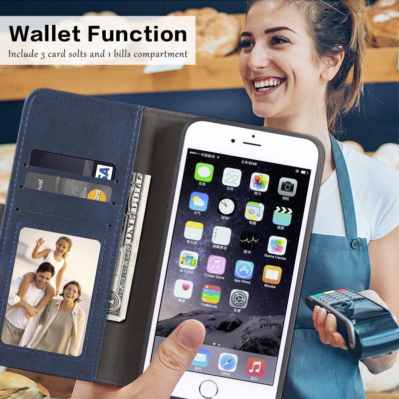Case For LG X Power Case Magnetic Wallet Leather Cover For LG X Power Stand Coque Phone Cases