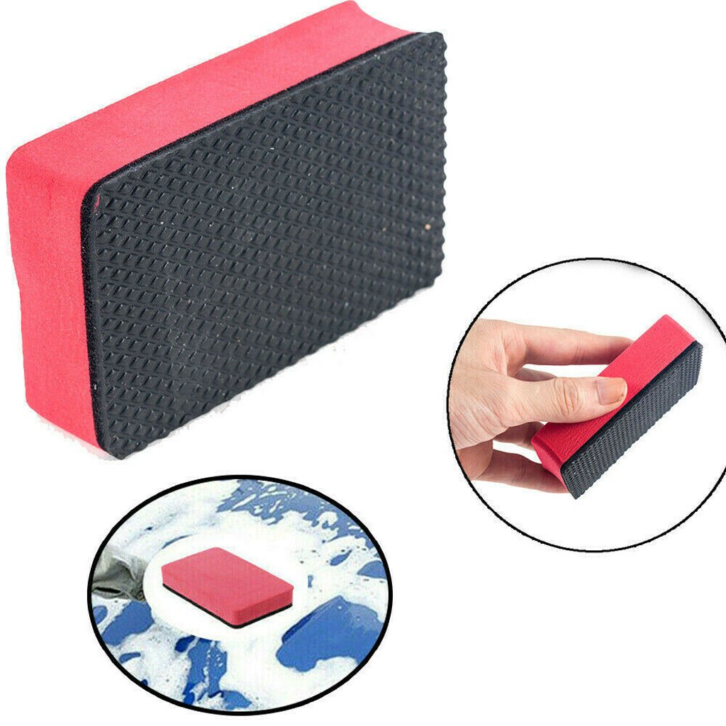 Esponja de limpieza de coche, barra de esponja de arcilla mágica superior, bloque de limpieza, borrador, cera, almohadilla de pulido, herramienta G90724,