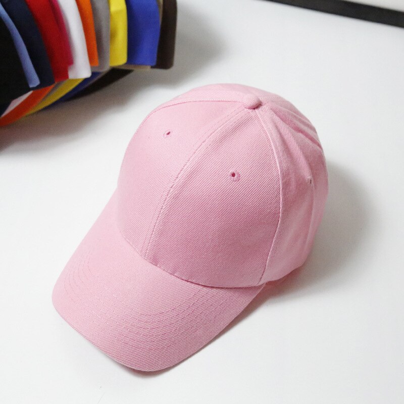 Casquette de Baseball pour femmes | Casquette décontracté, solide, ombrage solaire, Hip-Hop, Style coréen, tout-assorti, chapeau doux Kawaii, Chic, pour femmes: pink