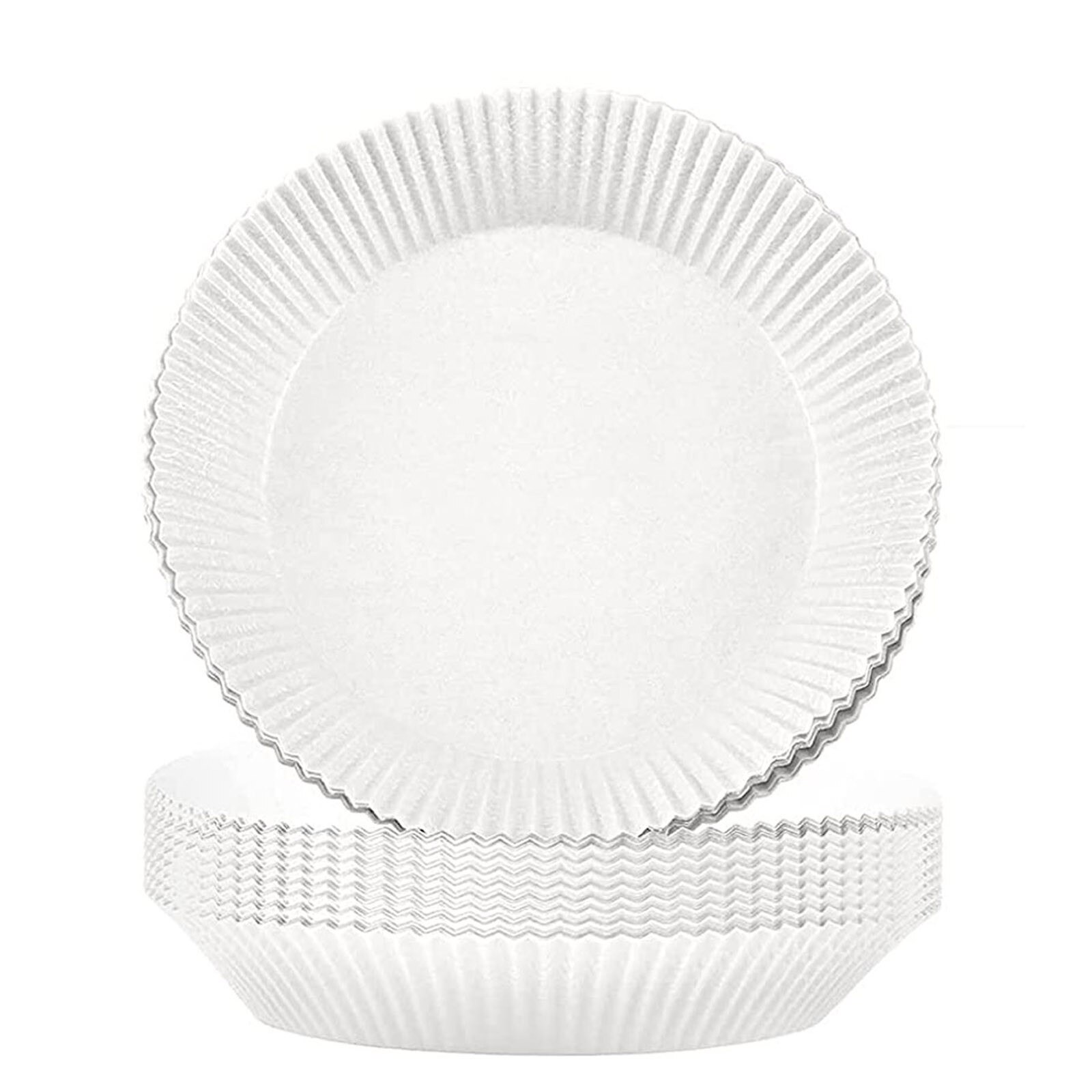 30/50pc Special Paper For Air Fryer Baking Oil-proof Oil-absorbing Paper For Household Barbecue Plate Food Oven Kitchen Pan Pad: E 16CM 30PC