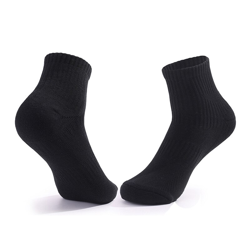 3 pares de toalha grossa única absorver suor meias de basquete unisex exercício de fitness wear macio confortável caminhadas ciclismo meias