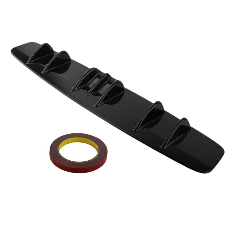 Difusor de labio Universal para parachoques trasero de coche, Protector de alerón, difusor de labio para Benz Subaru