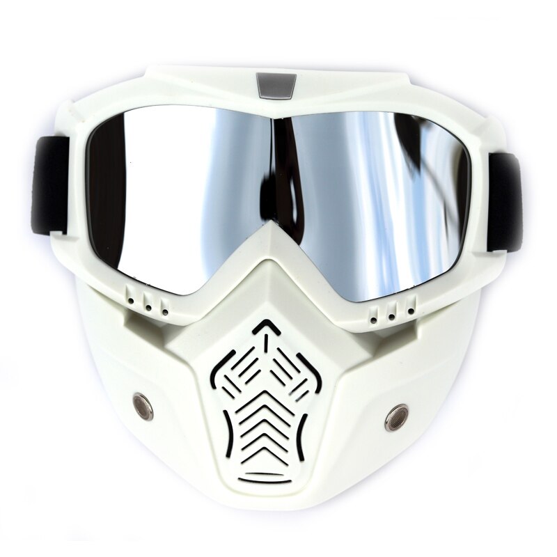 Freies Universal- Motorrad Helm retro Maske Brille Moto-Cross Rennen Reiten Kühlen Helm Brille BF655