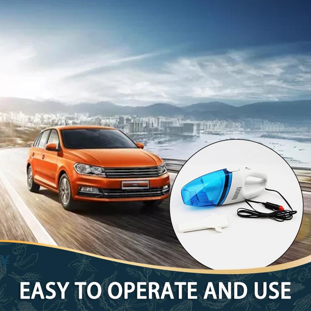 Portable Wet and Dry Outdoor Mini Car Boat RV Vacuum Cleaner Inflator Pump