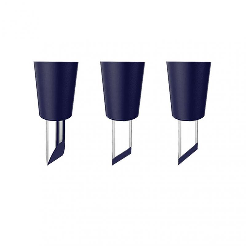 Craft Cutting Pen Tools 360 Degree Rotating Blade 3 Heads Stainless Steel Blade DIY Durable Portable Art Carving Cutter Knife