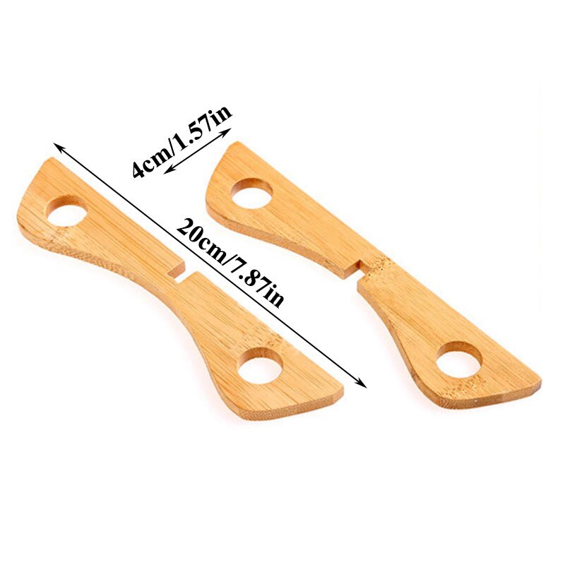 Kitchen Wood Tray Rack Detachable Table Mat Accessories Cozinha Kitchen Pot Dish Potholders Gadget Holder Steaming Tray Stand