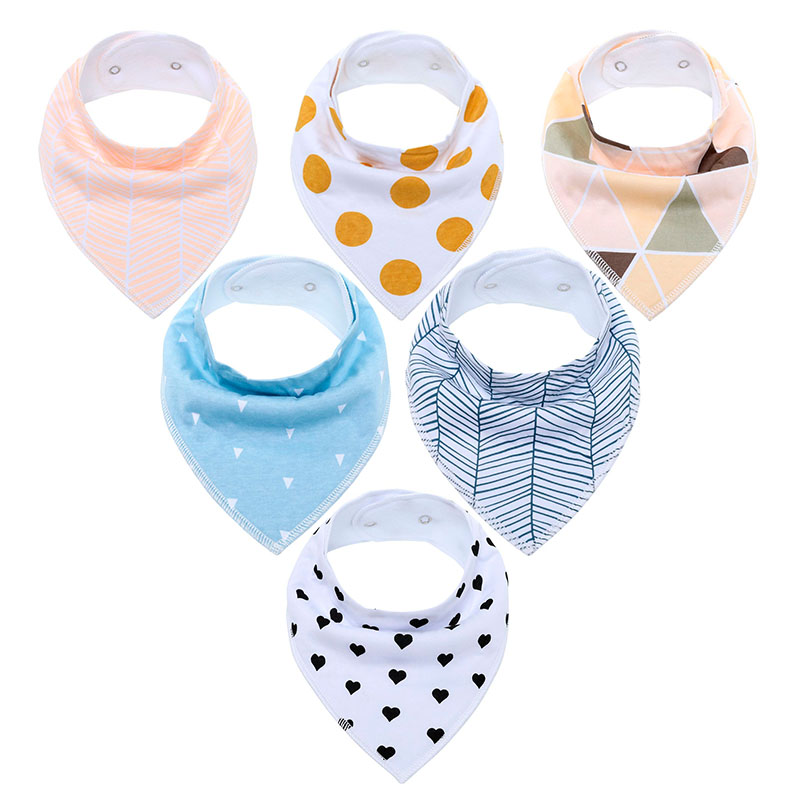 100% organische Baumwolle Baby Lätzchen Neugeborenen Baby Bandana Lätzchen Für Zahnen & Fütterung Unisex Lätzchen Sets Für Mädchen & Jungen: 603