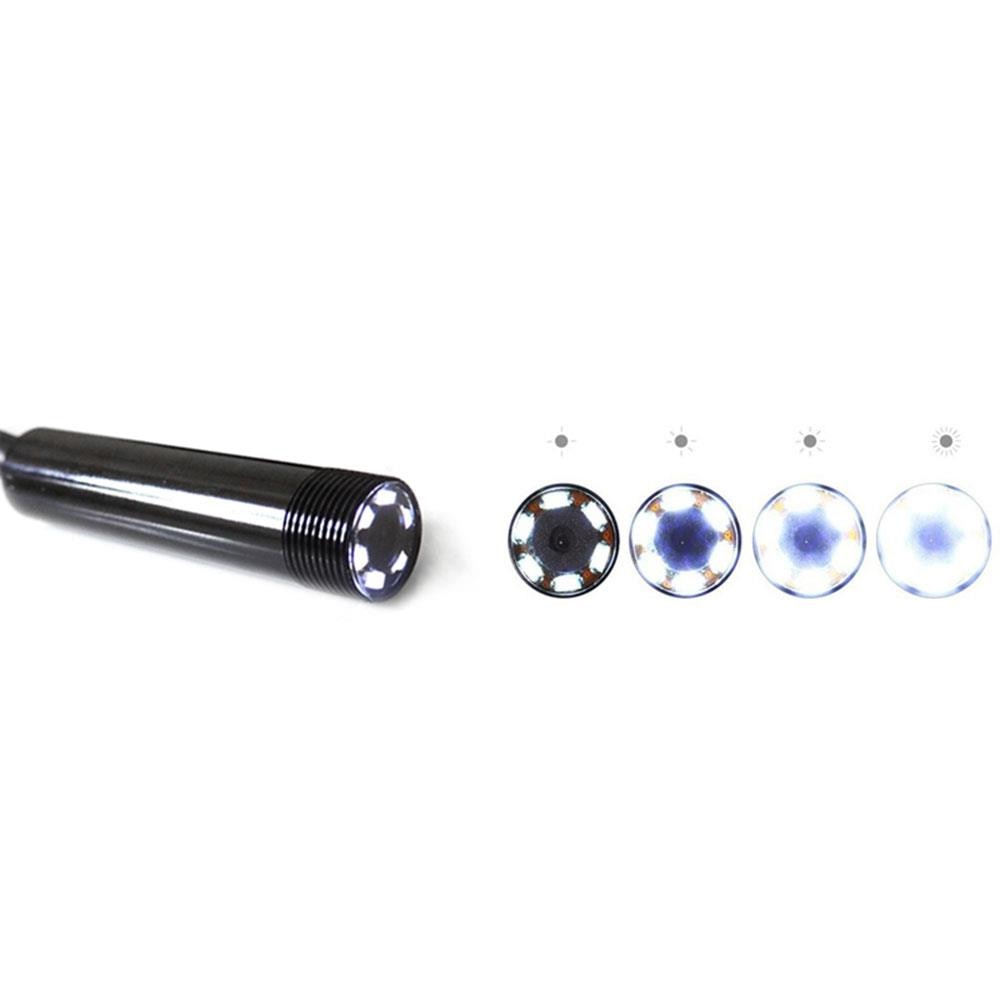 Endoskope 7mm IP67 Android LED Kamera Endoskop LED Endoskop Endoskop 1M Telefon Telefon HD USB Schlange Objektiv OTG rohr Inspektion