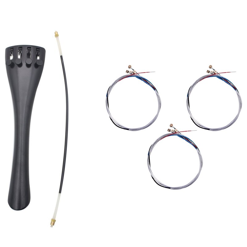 VGEBY Viool Staartstuk, Nylon Materiaal met Messing