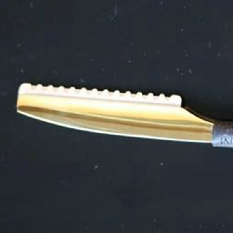 Gouden Kleur Professionele Haar Uwe Scheermes Mijn Haar Knippen Scheermes Blade Zwaard Schrapen