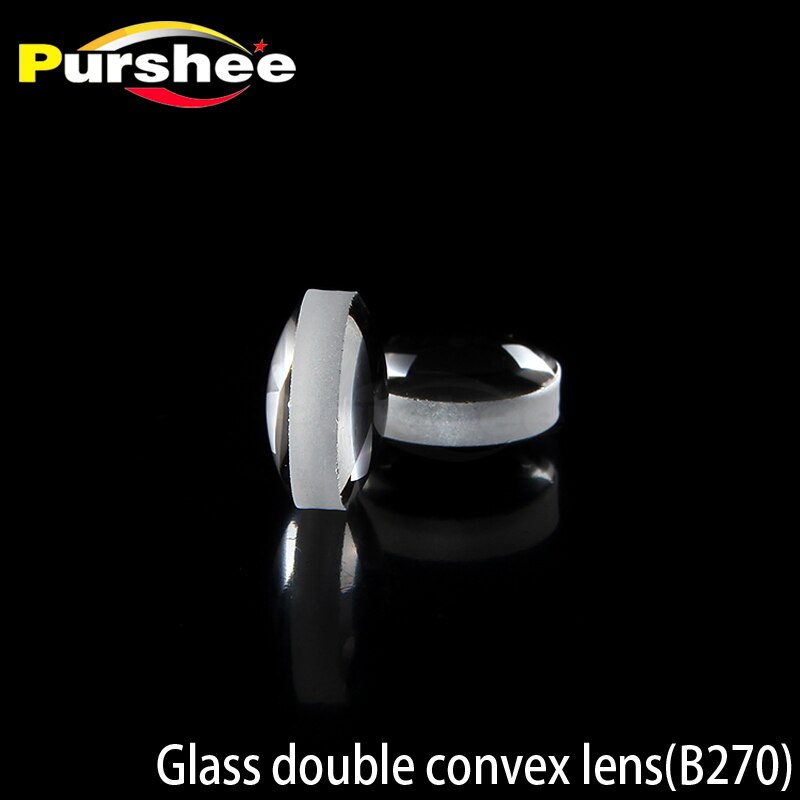 Glass double convex lens(B270) D=10mm