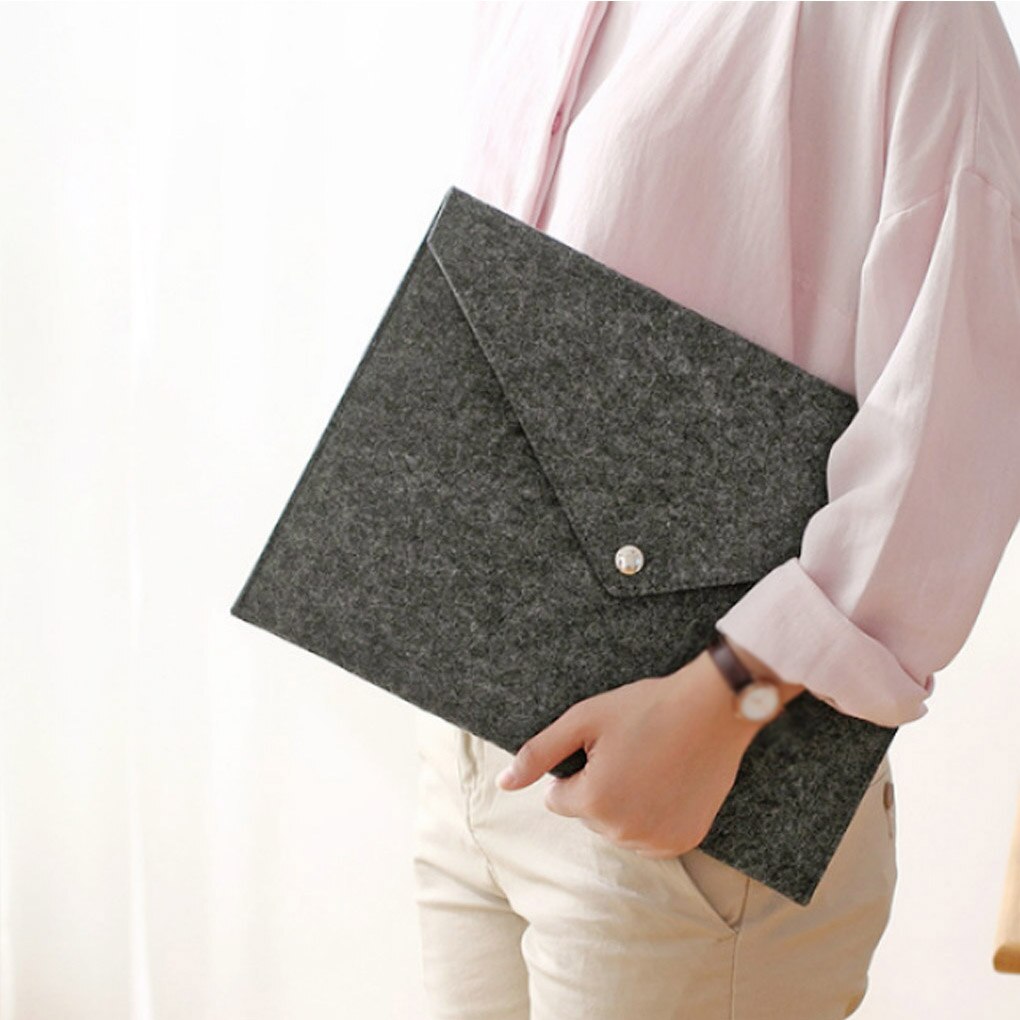 A4 duża plik teczka papierowa filcowa koperta dokumenty uchwyt teczka papierowa teczka zapinana na zamek biuro szkoła papiernicze prezenty dla uczniów