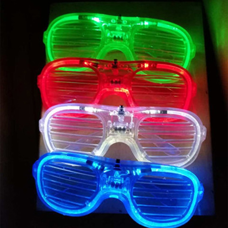 Flashing Led Glasses Luminous Light Glow Headband Blinking Eye Wear Wedding Birthday Party Year