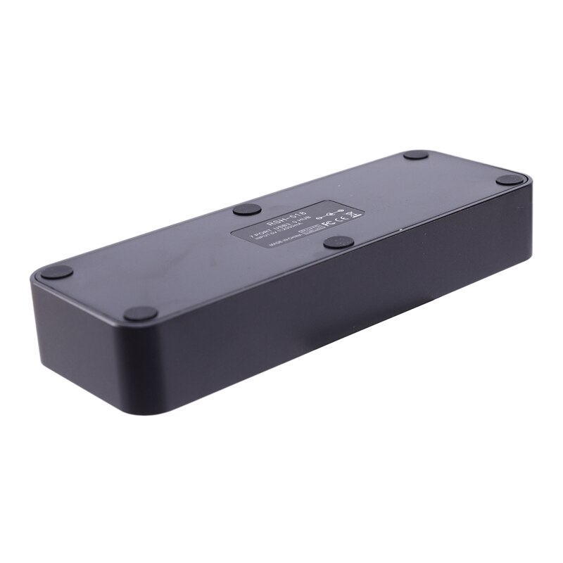 Usb 3.0 Hub Powered 7 Port Usb Extender Aluminum Splitter with Individual On/Off Switches (7-Ports)