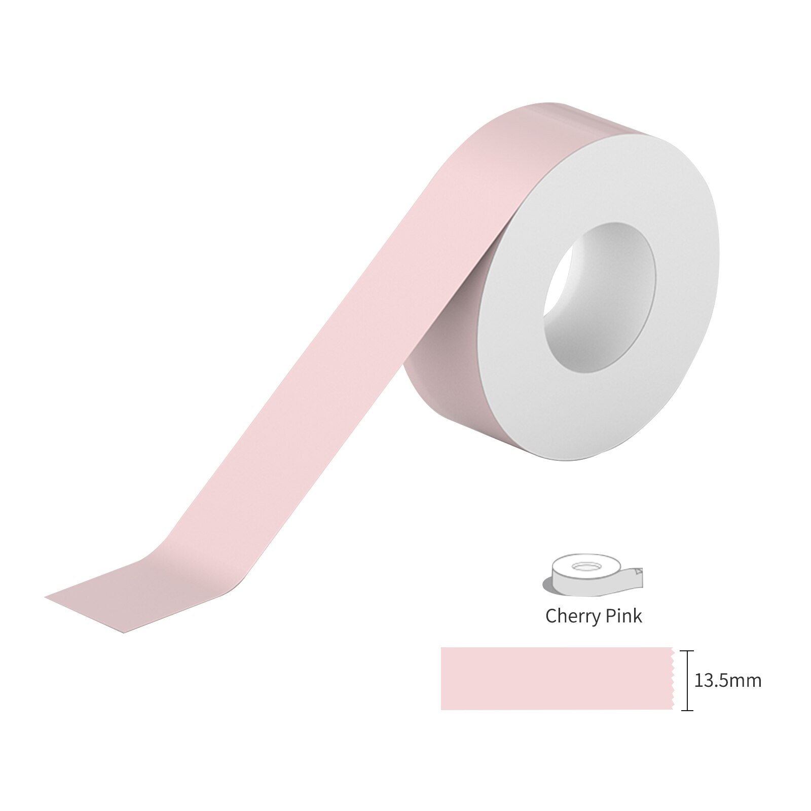14 Options Label Paper Cute Pattern Sticky Tape Paper Name Price Barcode Sticker Waterproof for PeriPage L1 Mini Pocket BT Label: Light Red