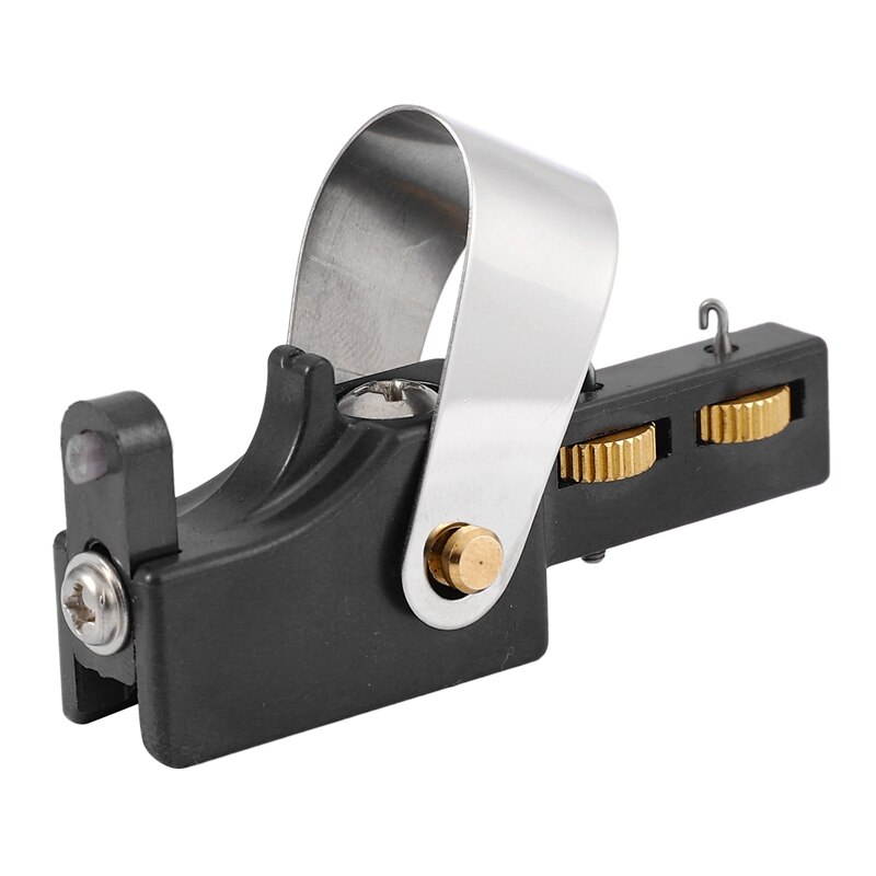 Regolatore Fine Erhu - Ottone + Acciaio Inossidabile - Accessorio Regolazione Corde: Nero