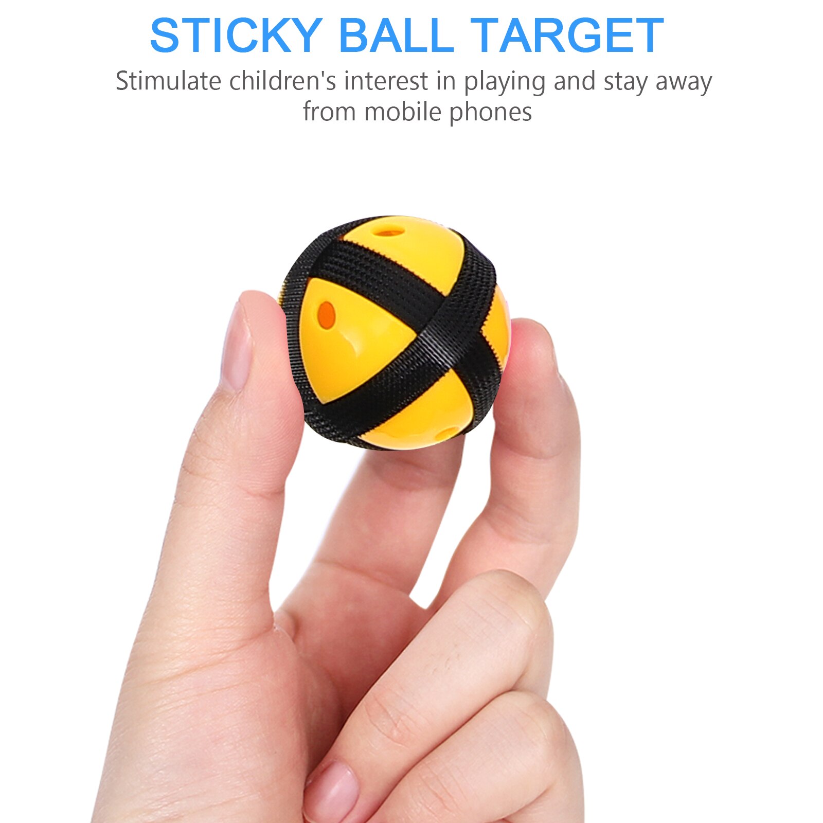 1 Set of Tossing Darts Kids Sticky Target Dart Board Interactive