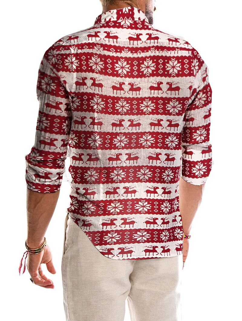 Camisas divertidas de Navidad feas para hombre, con gráficos en 3D, de manga corta, camisas hawaianas casuales con botones para la playa, Verde militar Camisas divertidas de Navidad feas para hombre, con gráficos en 3D, de manga corta, camisas hawaianas casuales con botones para la playa, Verde militar