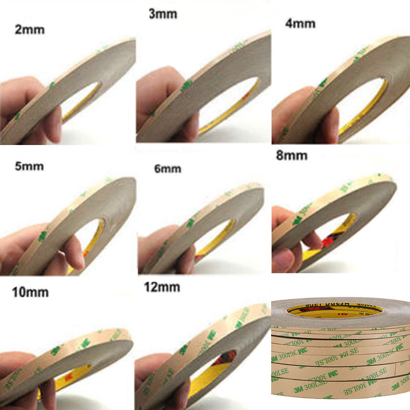 1 Uds 3M 300LSE doble cara-súper adhesivo cinta adhesiva resistente-Reparación de teléfono móvil 4mm * 55m
