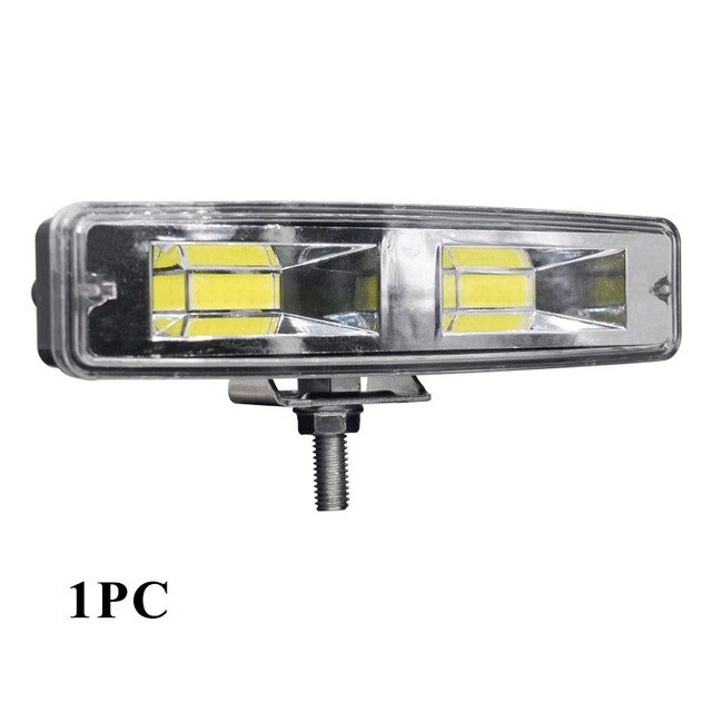 2PCS 12V 54W Wrok Light led bar LED lightbar 3030 LED 18SMD for Truck Tractor SUV 4x4 Car Led Headlights Lighting Spot work bar: 48W WORK LIGHT 1PC